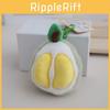 Adorable Penguin Plush Toy Avocado Shape Soft Pp Cotton Filled 12cm High
