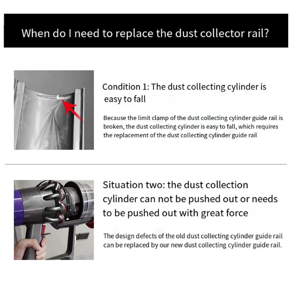 Small Bin Runner Cyclone Baffle Replacement for Dyson V10 V11 V15 SV12 SV14 SV15 SV22 Vacuum Cleaner Cyclone Sliding Plate Part