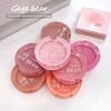 Powder Blush Matte Face Tender Makeup Girl Pink Natural Blush with Long-Lasting Sebum Control