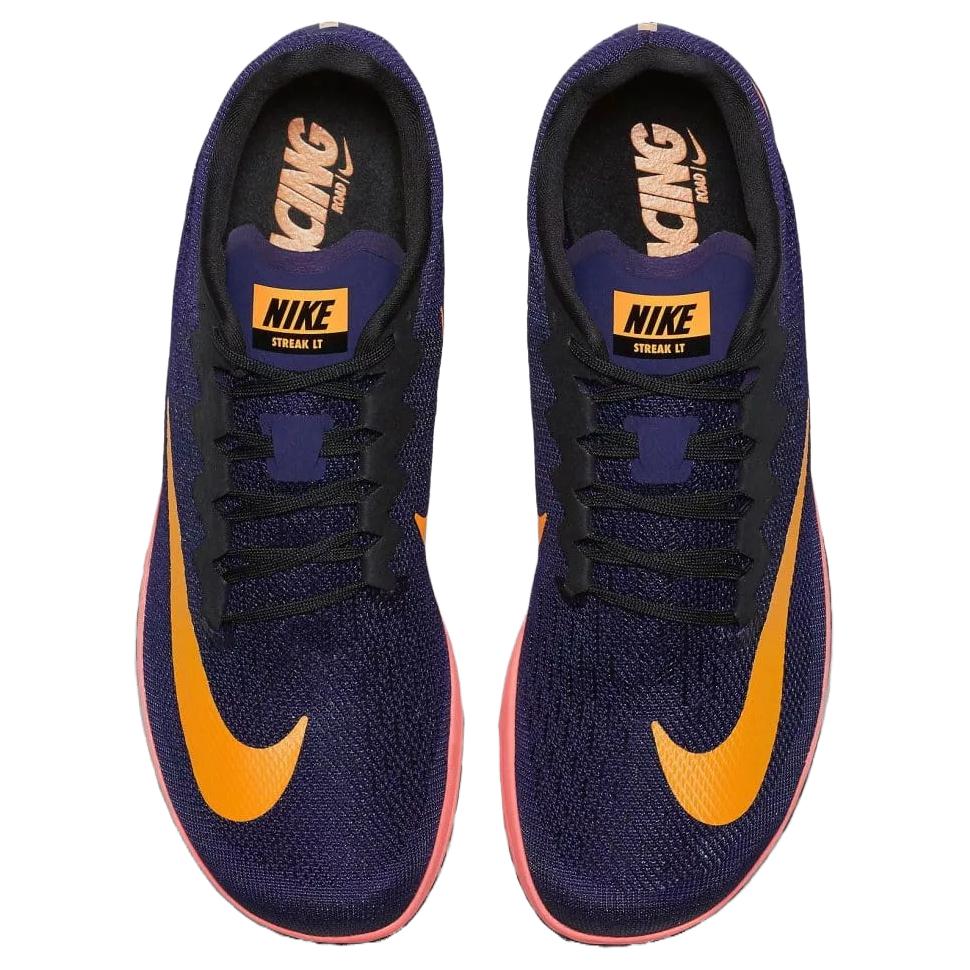 Nike Air Zoom Streak LT 4 Нескользящие прочные низкие повседневные кроссовки для бега мужские кроссовки черные желтые 924514-480
