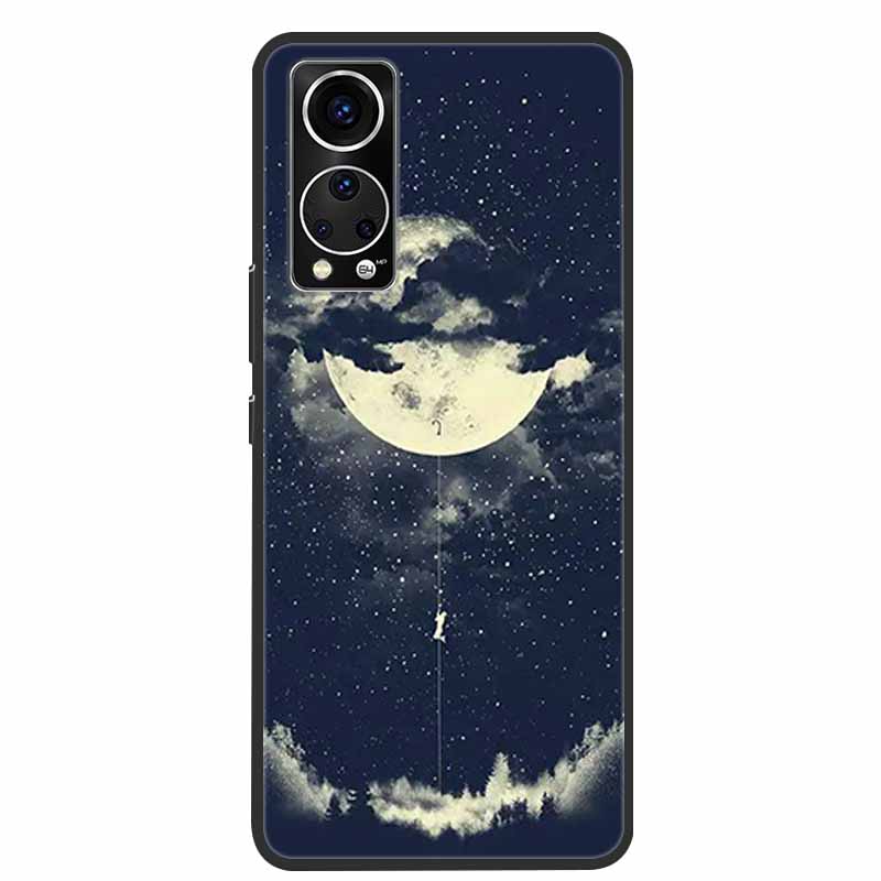 Чехол для телефона ZTE Axon 30 Cover Крутой Волк Лев Тигр Черный Силикон Мягкий Funda Для ZTE Axon 30 Задняя крышка Чехол Axon30 5G Coque