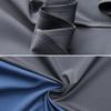 Men Long-Sleeve Shirt Lapel Tuxedo Slim Fit Solid Color Button-down Suit Shirt