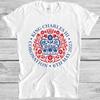 Король Карл III Коронация Сувенир Подарок Мем Подарок Топ Унисекс Футболка T Shirt M1054