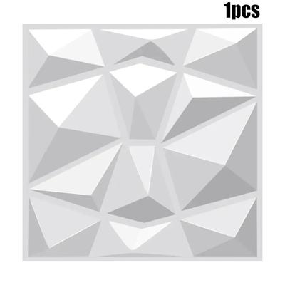 3D Белый Декор Внутренние Стеновые Панели Пенообои Покрытие Пластиковая Облицовка Плитка ПВХ Влагостойкие Внутренние Панели ТВ Фон