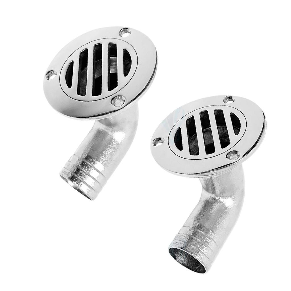 Marine Boat Floor Drain Accessories Professional Efficient Stainless Steel