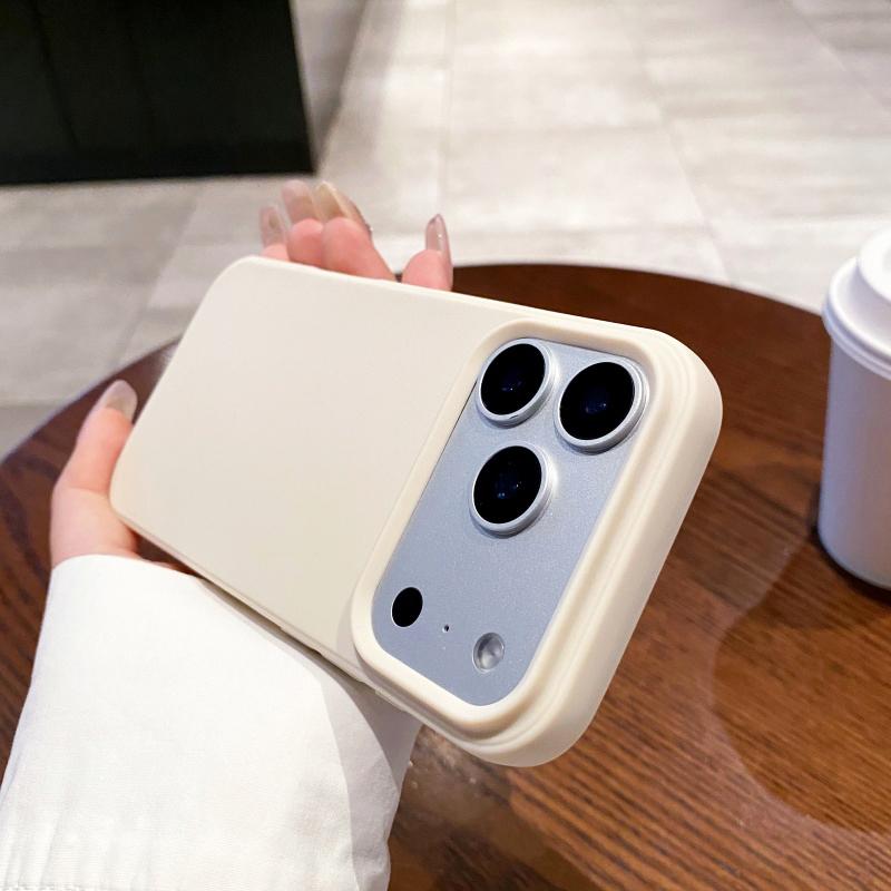 Роскошный силиконовый мягкий чехол конфетного цвета для iPhone 17 Air 16 16E 15 14 Pro Max Plus Матовый тонкий ТПУ чехол для iPhone17ProMax 17Pro