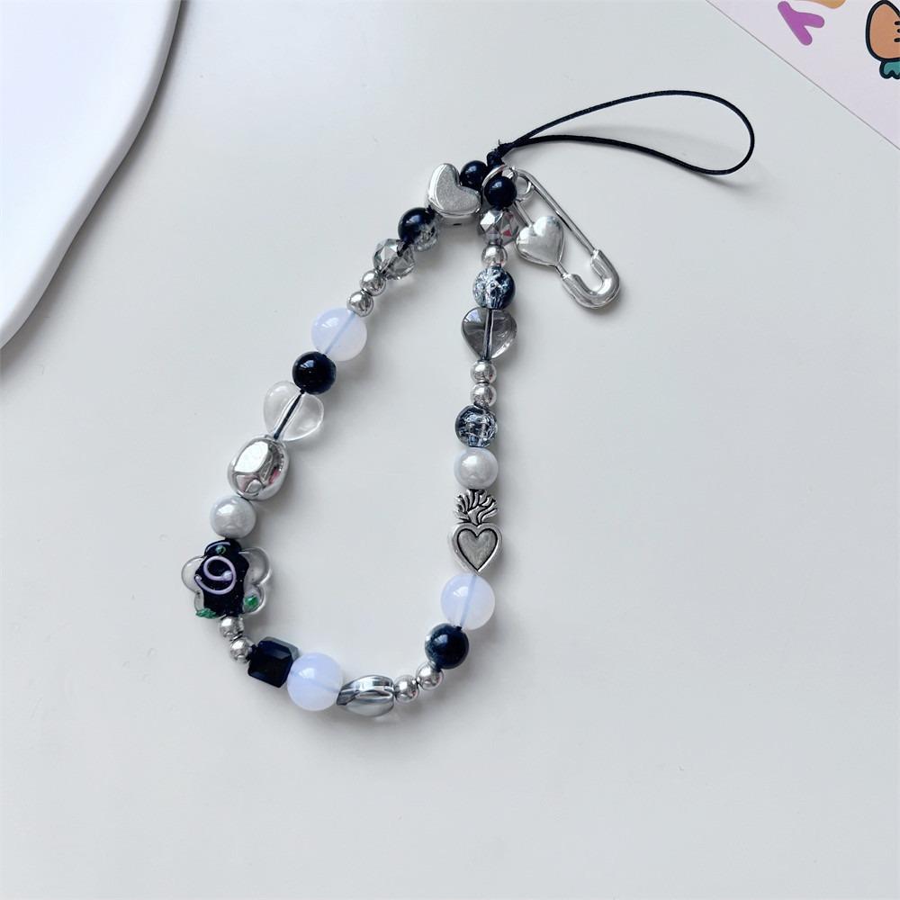 Plastic Camera Pendant Beading Phone Accessories Cute Phone Chain