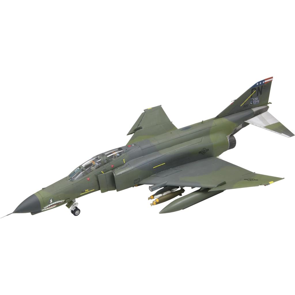 Модель истребителя USAF F-4E 1/72 от FineMolds (Поздняя версия) Пластиковая модель самолета авиабазы Кларк FF06