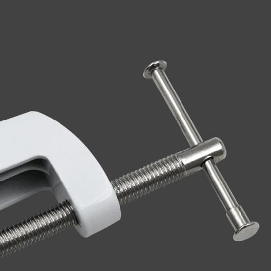 Adjustable Table Lamp Lights Metal Stand Swivel Clip Arm Clamp Lock Holder