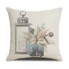 Christmas Gift Home Decorations Cartoon Cushion Cover Pillow Cover Christmas Pillowcase Polyester
