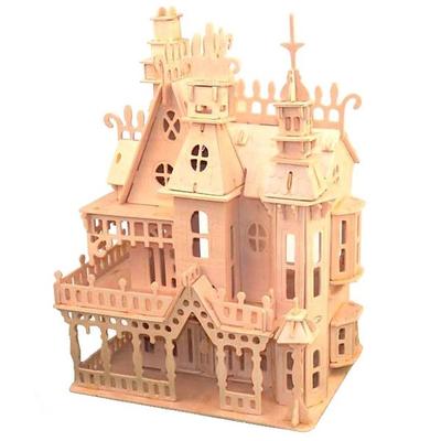 Baby Camp Fantasy Villa Трехмерный пазл BDW 002 Корея 3d Puzzle