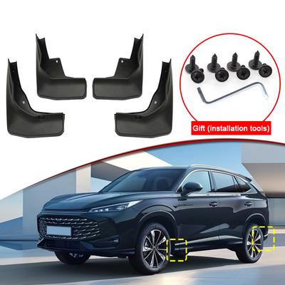 Автомобильный Стайлинг Подходит Для MG HS 2024 2025 2026 ABS Автомобильные Брызговики Брызговики Брызговики Передние Задние Крыла Авто Аксессуары