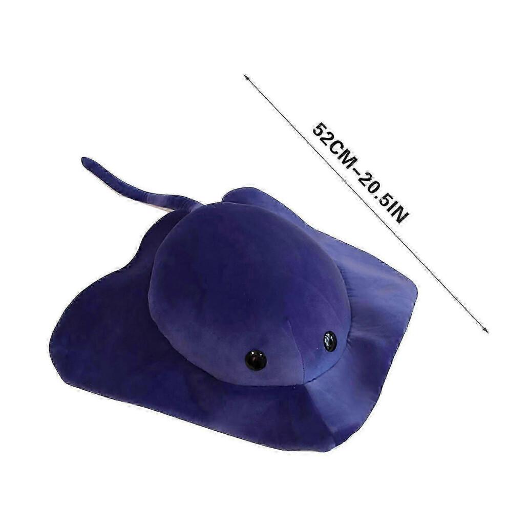 (Blue) Toys Ray Plush Toys, Plush Toy, Stingray, Ray , Plush Toys, Sea Animals, Plush Doll, Cuddly Cushion, Cuddly Cushion, Fish Toy Baok Chr