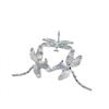 Metal Decoration  Ornament Dragonfly Design Handcrafted Rust-free Display Stand Perfect Gift For Table Desktop Office Home Decor
