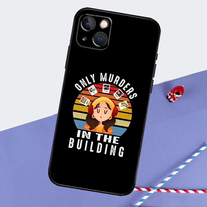 Чехол Only Murders In The Building для iPhone 16 15 14 Pro Max 13 12 11 XR X XS Max 7 8 Plus 12 13 Mini Чехол Capa