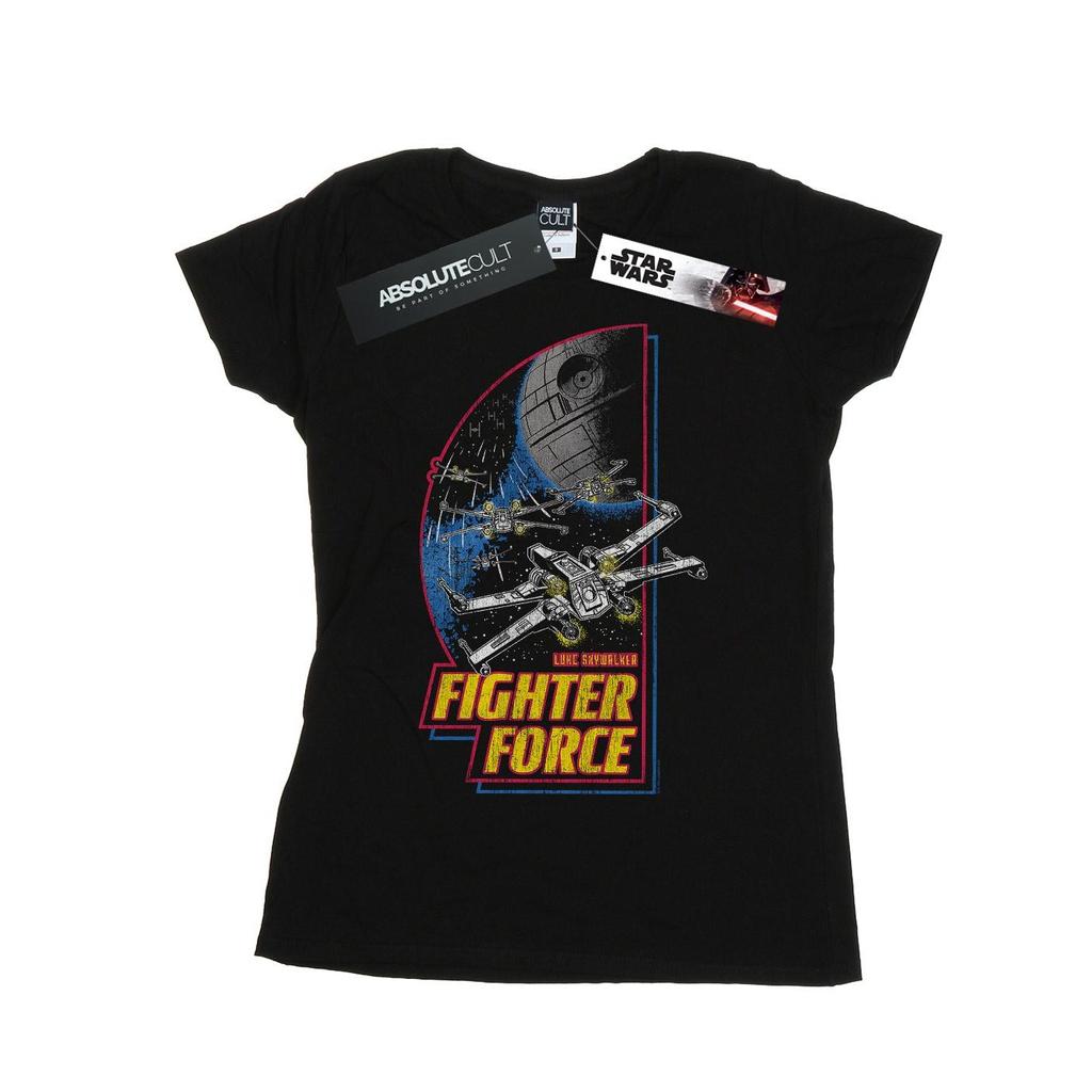 STAR WARS Womens/Ladies Fighter Force Cotton T-Shirt
