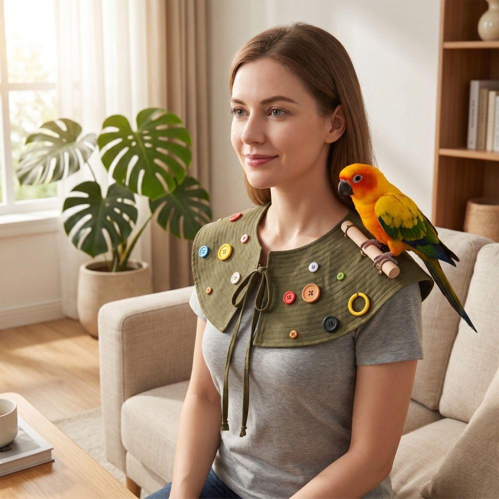Anti-Bite Bird Shoulder Cape Multi-Functional Bird Shoulder Guard Bird Training