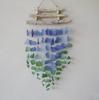 Wind Chimes Three Stick Blue and Green