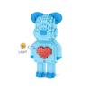 Nanoblock Mood Light Blue Heart Bear 545 Pieces (PCS)