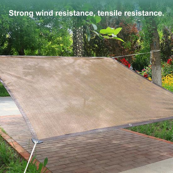 Солнцезащитная сетка, многоразовая сетка, тент, прочная на разрыв сетка от солнца с усиленными люверсами для сада, теплицы, патио, защиты от солнца на открытом воздухе