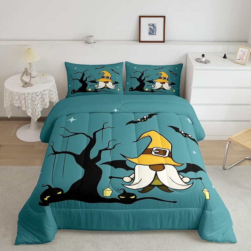 Осенняя тыква Кантри Фермерский дом Кленовый лист Подсолнух Комплект лоскутного одеяла День благодарения Индейка Мальчик Девочка Украшение комнаты для взрослых