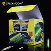 100pcs 50Bags Clip-On Fishing Rod Glow Stick Fishing Lights Float Stopper Fireflies Night Fishing Float Bobber Dark Glow Sticks