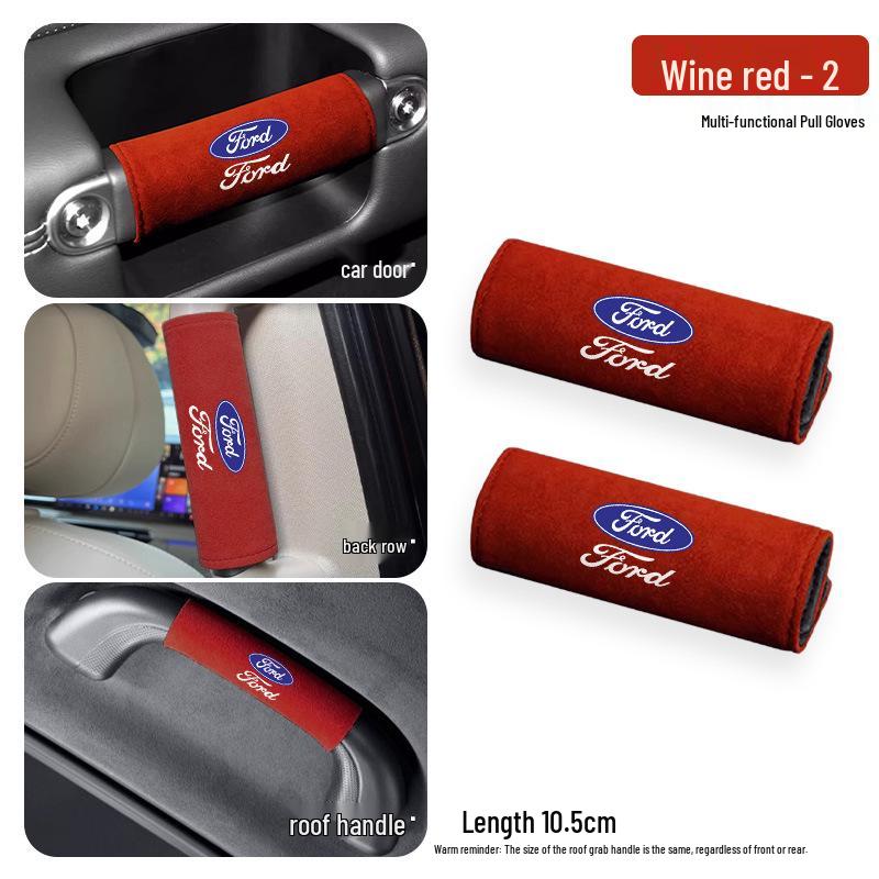 Защитная накладка на ручку потолочного поручня и подлокотник автомобиля – Подходит для Ford Focus, Escort, Kuga, Mondeo