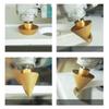 38/50mm Diamond Beveling Chamfer Bit Cone Trimmer Drill Bit New Punching Expanding Drill Bit