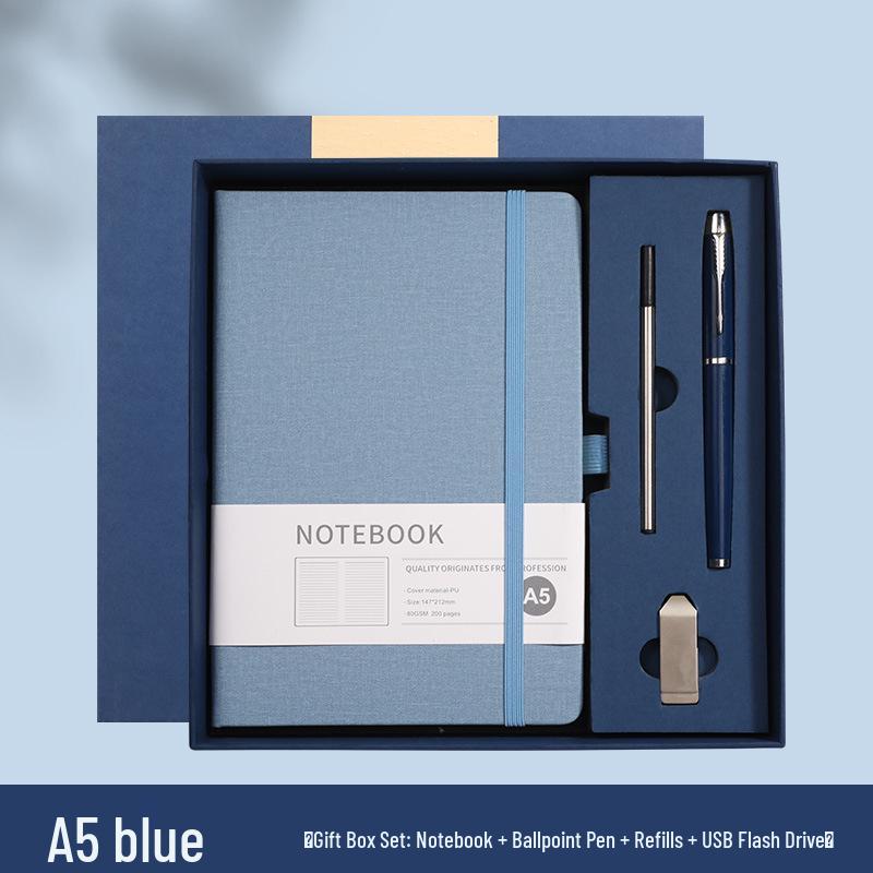 Высококачественный блокнот A5 с индивидуальным дизайном и резинкой для бизнеса и офиса