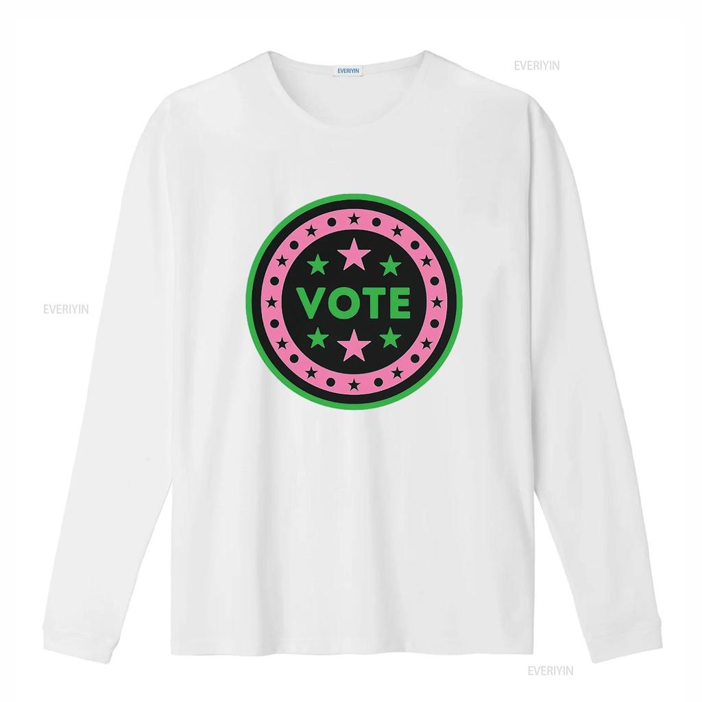 Pretty cute aka vote tee Womens T Shirt White Medium vintage Washed Versatile Comfortable Unisex Casual Soft