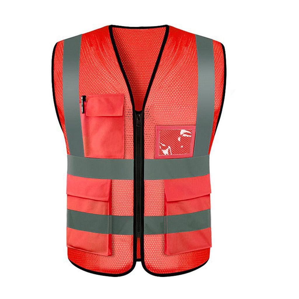 Одежда для дорожного движения Светоотражающая одежда Яркая флуоресцентная рабочая одежда