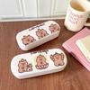 Cute Capybara Glasses Box Pressure-Proof Eyeglasses Case Cartoon Women Myopia Glasses Sunglasses Eyewear Storage Box Gift