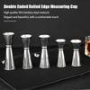 1pc Liquid Measuring Cup Stainless Steel Measure Cup Cocktail Spirit Jigger Mixed Beaker Measure Cup Kitchenware Bar Accessories