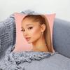 Подушка с принтом A-Ariana G-Grande Наволочка Чехол для подушки Мягкая Милая Декоративная подушка для автомобиля Дивана Наволочка Полиэстер На молнии