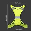 Elastic Webbing Night Riding Vests Polyester Reflective Safety Vest  Lightweight Biking