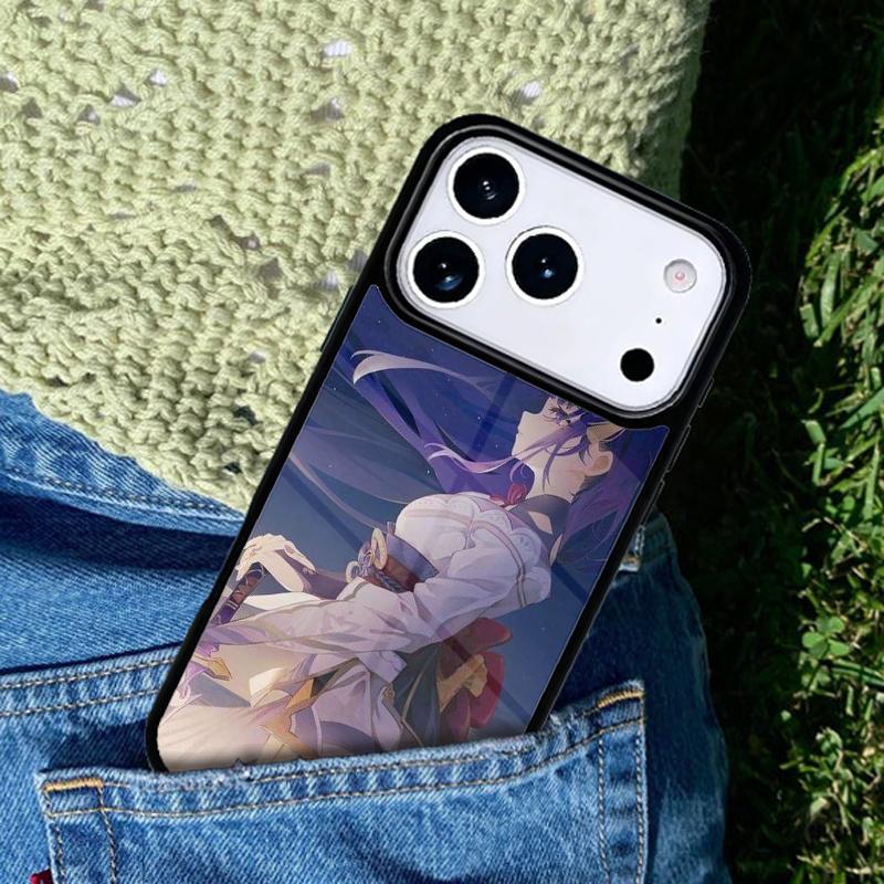 Raiden Shogun Baal Phone Case For iPhone 17 AIR 16 Pro Max 15 14 Pro 11 12 13 Shockproof Silicone Cover