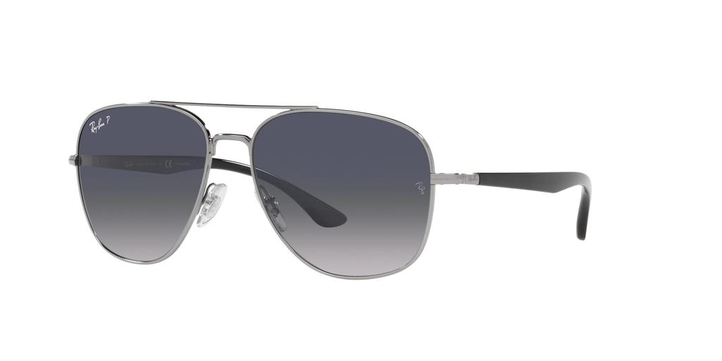 RB3683 Gun Metal 56 Sunglasses Ray-Ban