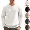 Mens Loose Casual Round Neck Long Sleeve Sweatshirt