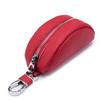 Pillow Key Bag Multifunctional Women's Zipper Soft Leather, Practical and Creative Lipstick Change Coin Bag Key Bag Men