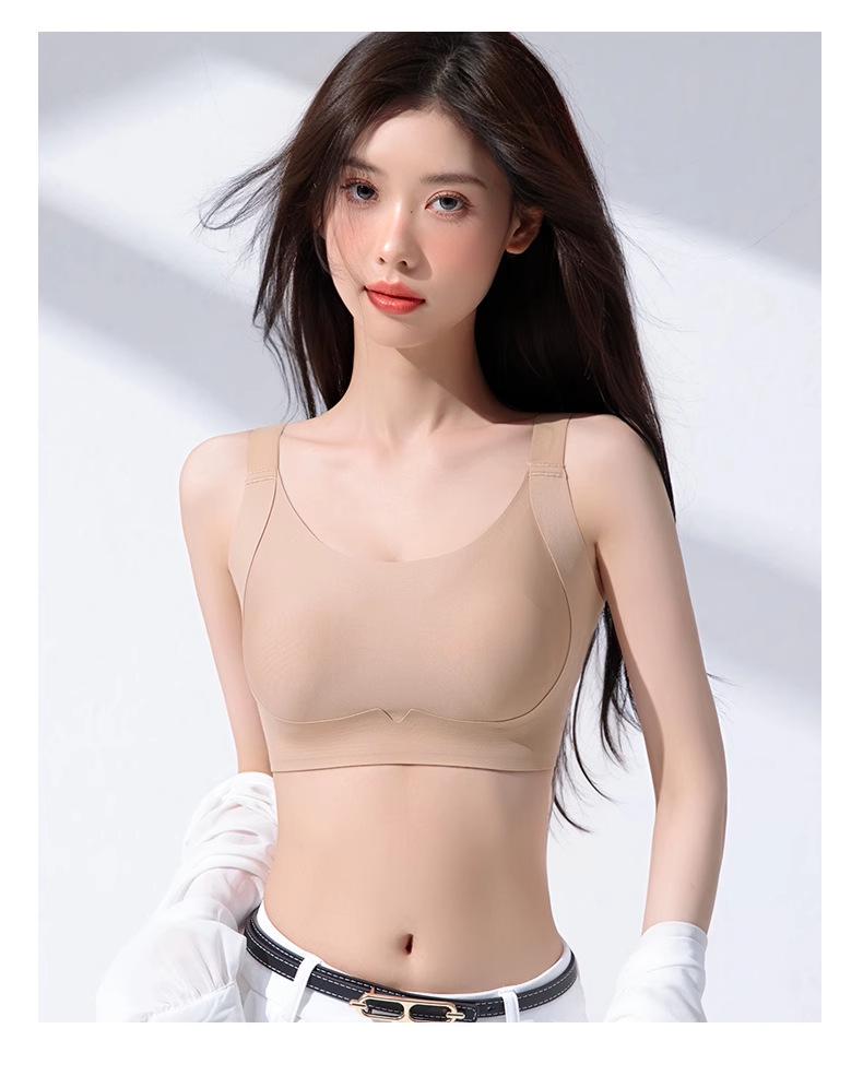 Ultra-Thin Seamless Lift Bra: Invisible Rabbit Ear Cup for Women