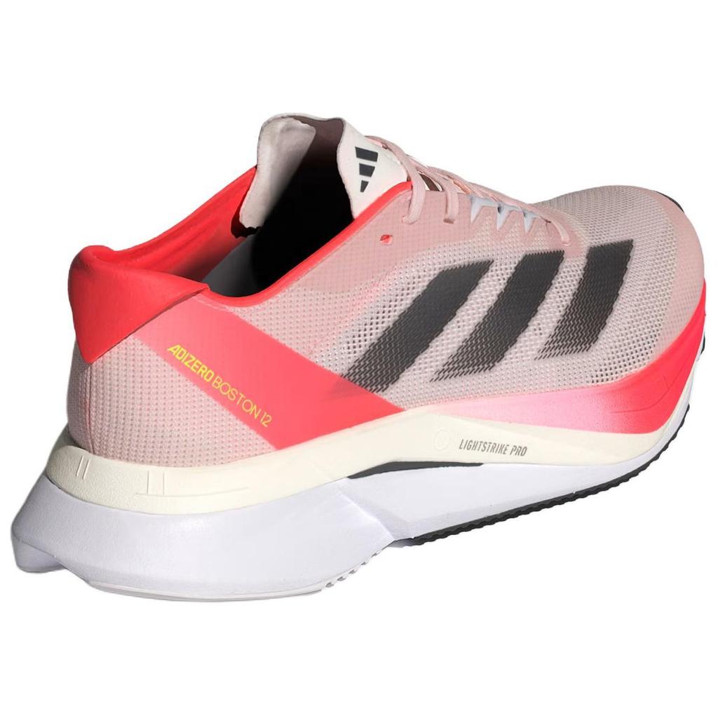 Adidas Adizero Boston 12 Sandy Pink Aurora Metallic Women Sneakers Solar-Red IF9218