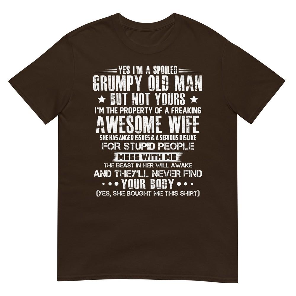 Yes Im A Spoiled Grumpy Old Unisex But Not Yours TShirt