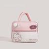 Милая косметичка Hello Kitty, Контрастные цвета, Большой объем, Высокое качество, Универсальная, Удобная, Для путешествий, Ванной комнаты, Сумка для хранения
