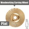 3pcs Woodworking Carving Wheel Polishing Wheel Versatile Sanding Disc Wood Shaping Tool Abrasive Disc 22mm Inner Diameter