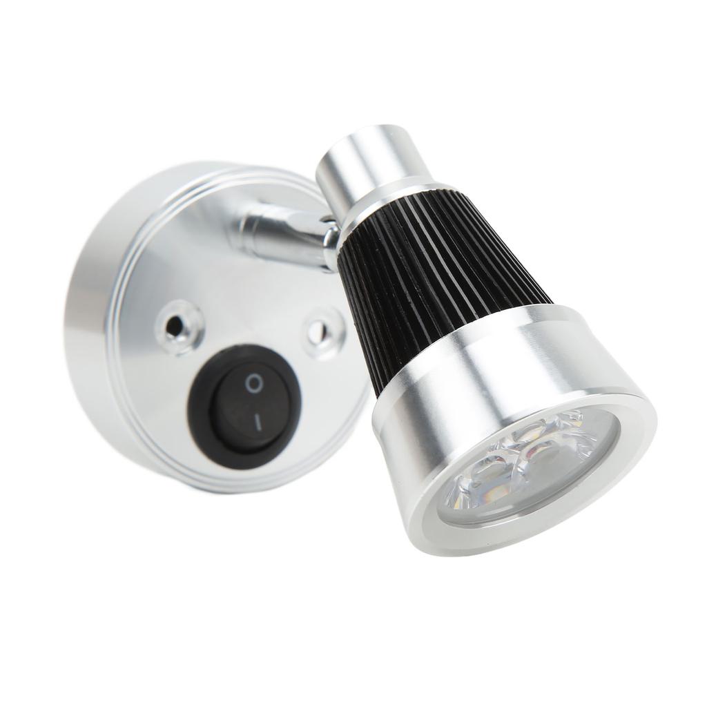 LED Swivel Reading Light 90 degrees Adjustable RV Spotlight Interior Lighting for Motorhome Trailer Camper Boat