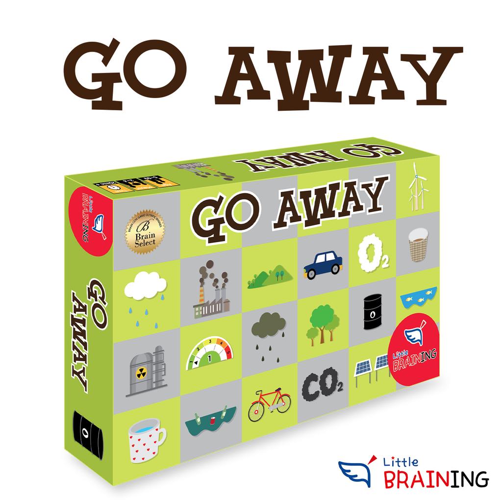 Little Braining Go Away Board Game
