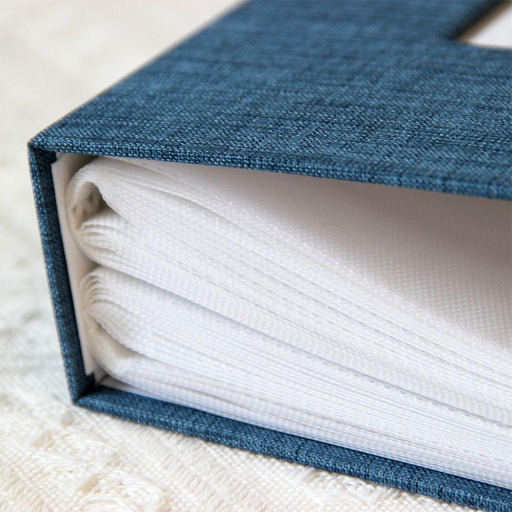 Linen Photo Album 300 Sheets Picture Albums Inset Souvenir Photos Books Photo Storage
