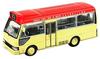 TINY 1/43 Toyota Coaster Minibus (Red) Finished Product