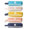 Portable Canvas Pencil Case with Handle Large Capacity Stationery Bag Student Pencil Organizer for Pens Markers Rulers Back-to-School Gifts