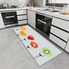Коврик для входной двери, ковер для кухни, спальни, нескользящий ковер для ванной комнаты, коридора, балкона, коврик с узором